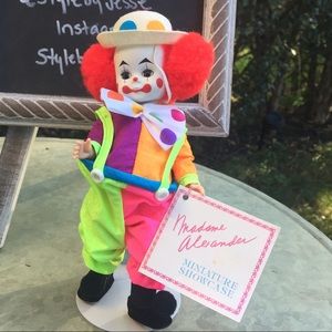 Madame Alexander “Bo Bo Clown” Miniature Showcase Series